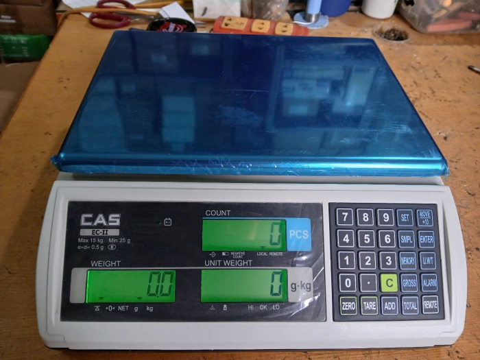 Cân đếm điện tử EC II 15kg hãng CAS